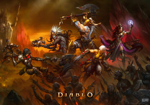 Diablo Heroes Battle Puzzle