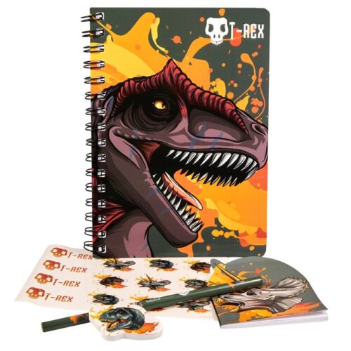 Dino T-Rex Writing Set