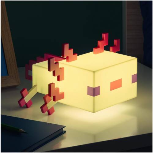 Minecraft Axolotl light Gostation