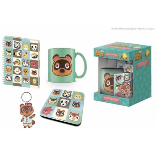 Nintendo - Animal Crossing - Gift Set New Horizons Faces Mug